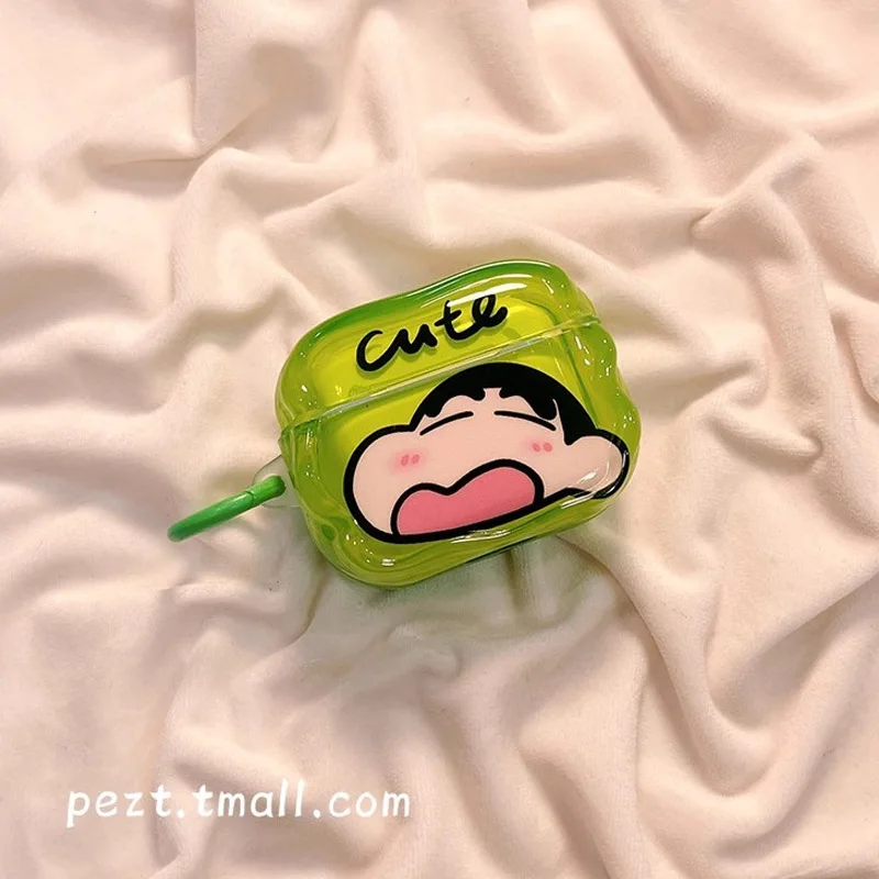 Crayon Shin-chan 3D Cartoon Case – Cute AirPods 1/2/3 & Pro 2 Protective Cover