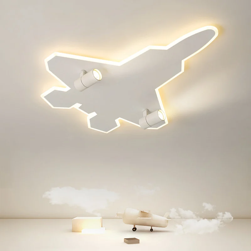 

Modern LED Ceiling Lamps Creative Aircraft Children's Homeowners Bedroom Cartoon Lights Home Decoration Indoor Lighting Fixture