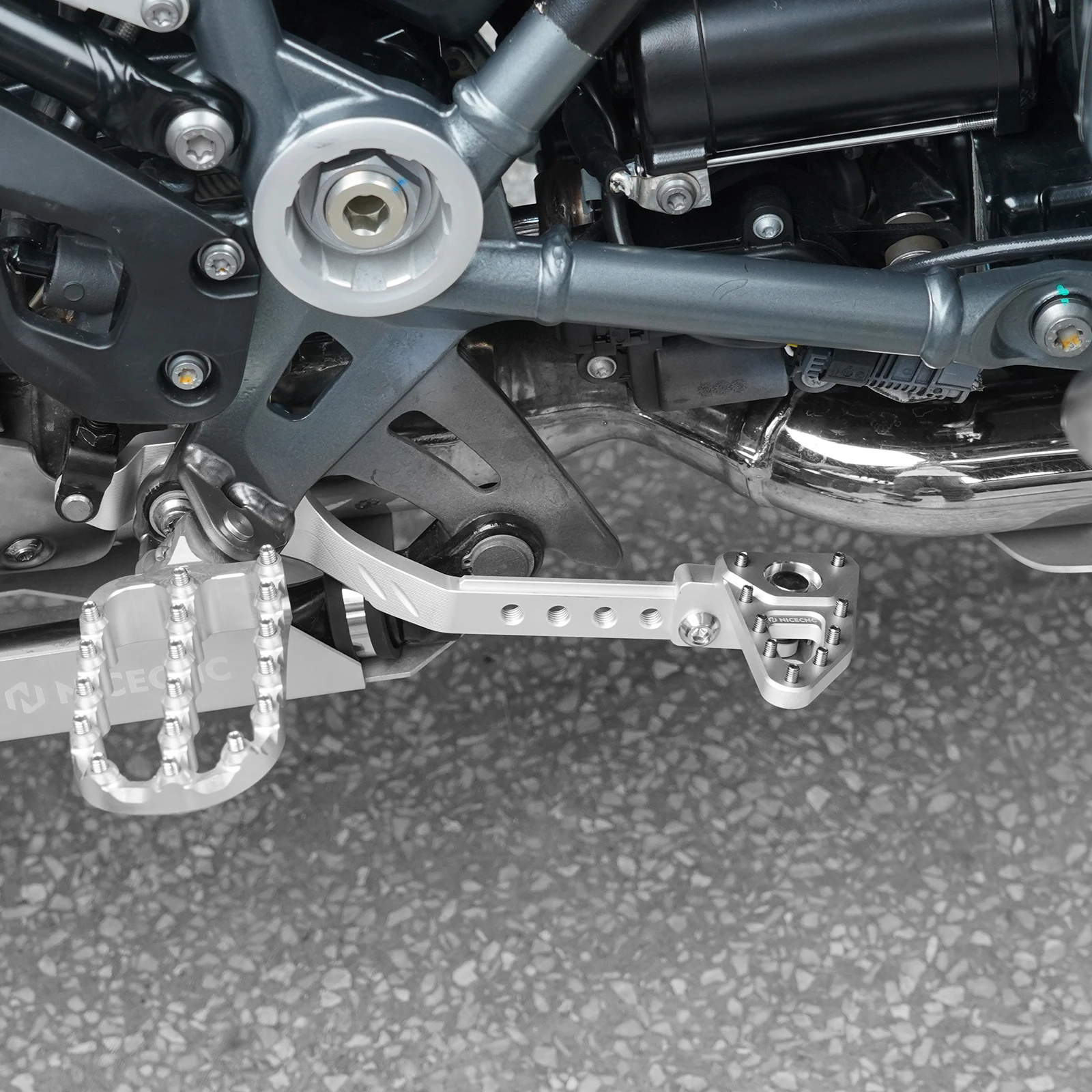 Für BMW R1200GS R1250GS Fußrasten Fußstützen Fußbremshebel Schalthebel R1200GS R 1200GS 2013-2018 R1250GS 2019-2022 2023 – Detail 21