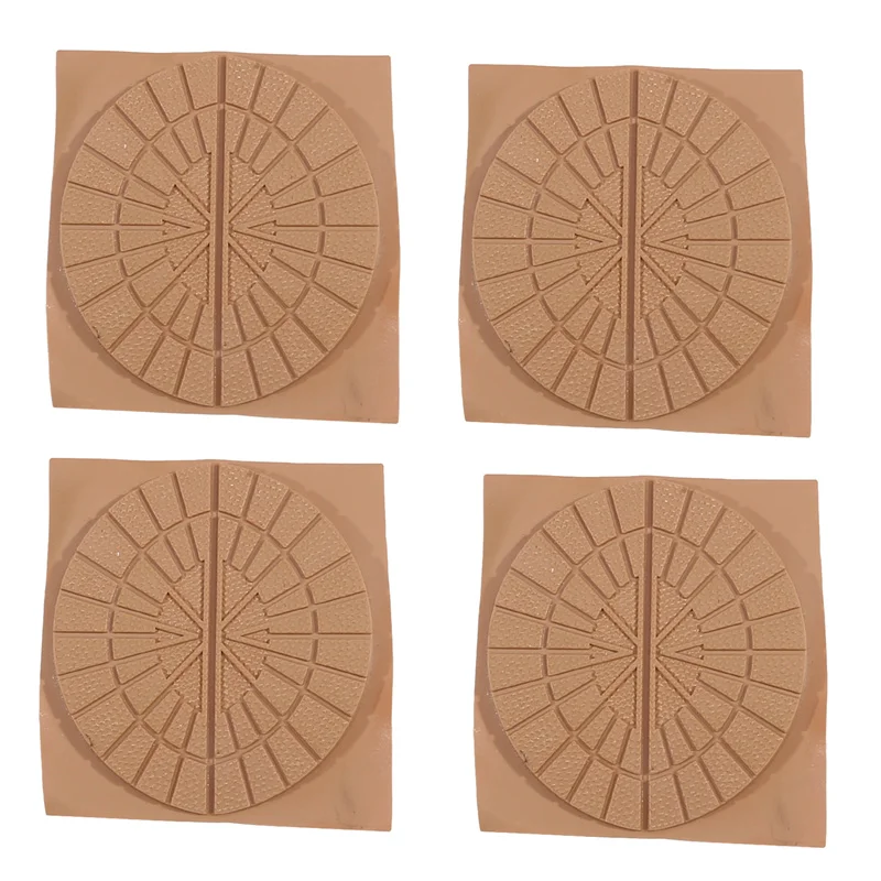 4Pcs Sole Protector For Sneakers Shoe Heel Repair Plates Non Slip Heel Pad Sole Plates For Men And Women