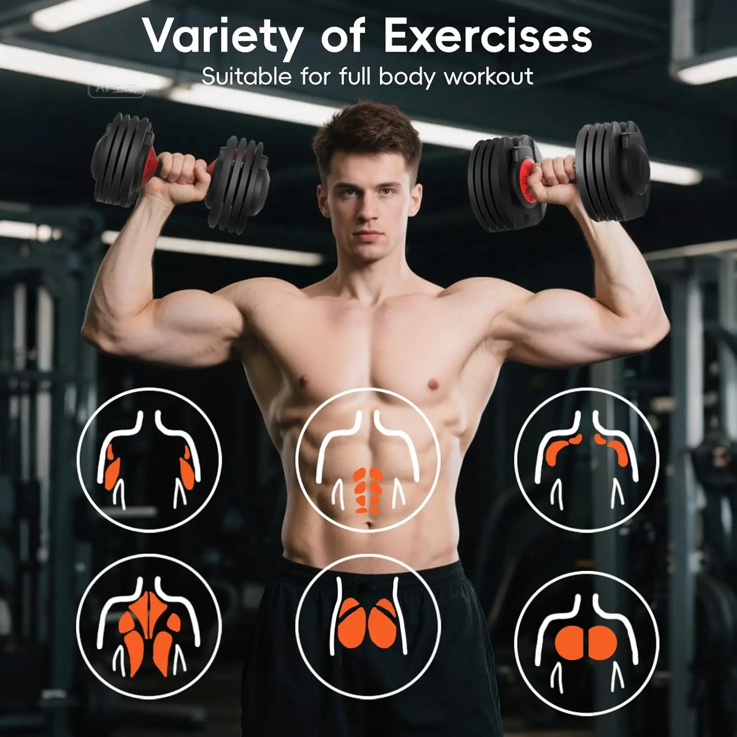 Adjustable Dumbbell Set product image 5