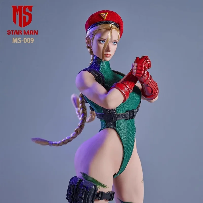 STARMAN MS-009 キャミィ1/6 フィギュア Star Man MS-009 Cammy Branco 1/6 Boneco Colecionável Modelo