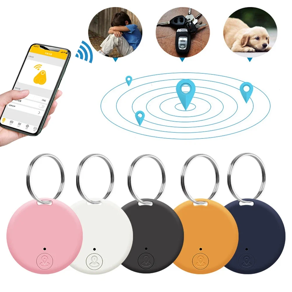 Mini GPS Tracker Bluetooth 5.0 Anti-Lost Device Pet Kids Bag Wallet Tracking IOS Android Smart Finder Locator Accessories bluetooth tracker,smart tracker,wallet tracker
