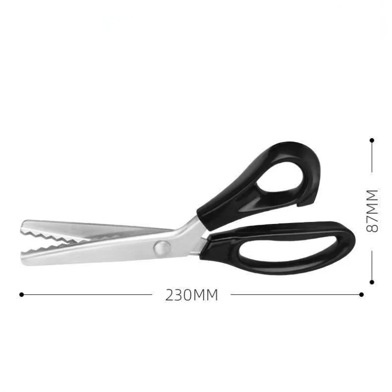 Scissors for Needlework Pinking Shears Needlework Scissors Sewing Fabric Leather Craft Tailor Scissors For Sewing 6