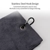 Tri-fold Golf Towel | Premium Microfiber Fabric | Heavy Duty Carabiner Clip | Four Color Options | Gift For Men And Women 6