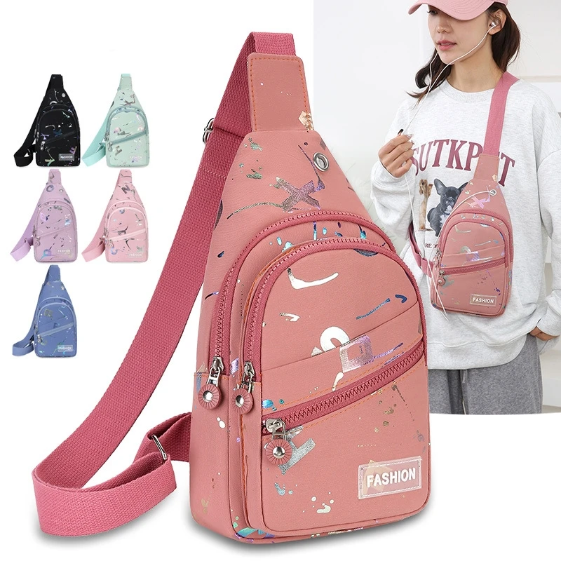 Compact Crossbody Sling Bag for Women - Ideal for Travel and Sport