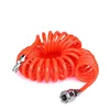 Compressor Hose 8*5mm Telescopic Hose Pu High Pressure Cleaning Spray Gun Air Duster Blow Spring Tube Pipe 2