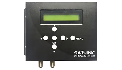 Satlink ST-6503 DVB-T ⷹ,   AV  RF ⷹ, st6503, 1 Ʈ isdbt ⷹ