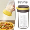 Grated Cheese Shaker Bottle Clear Spice Dispenser With Lid For Cumin Sesame Seasoning Jar Barbecue Tool Kitchen Container 1