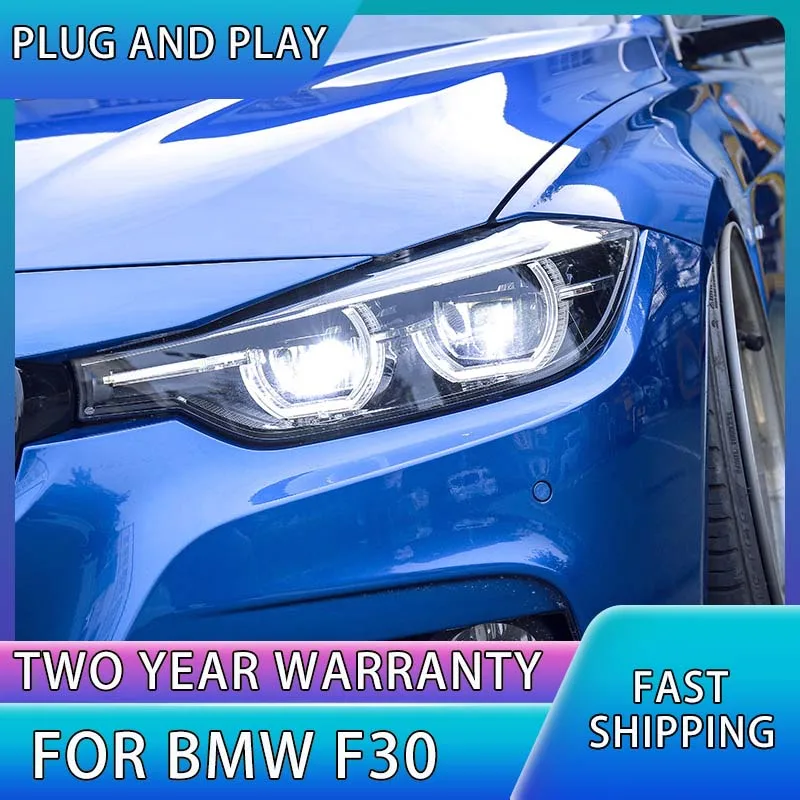Car Styling for BMW 3 Series Headlights F30 F35 LED Headlight 20132015