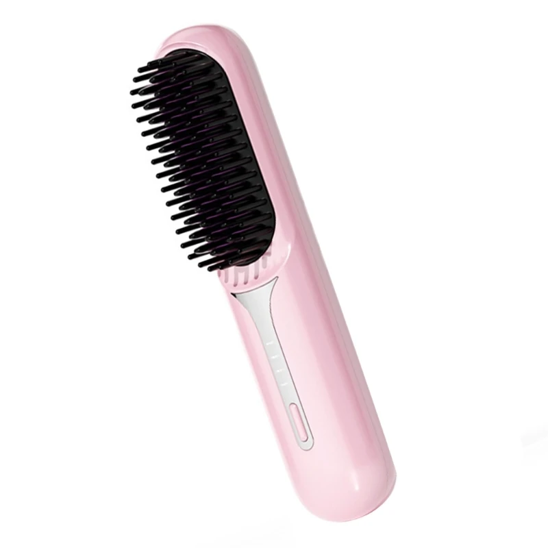 Fashion Hair Straightener Brush With Cordless And Rechargeable Hairdress Accesories Stylong Tool For Easy Use
