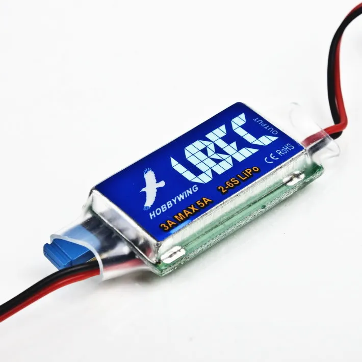 

Хит продаж, 5 В/6 в, HOBBYWING RC UBEC 3A Max 5A, самый низкий уровень шума RF BEC, полностью экранирующий антизаклинивающий импульсный регулятор, новая распродажа