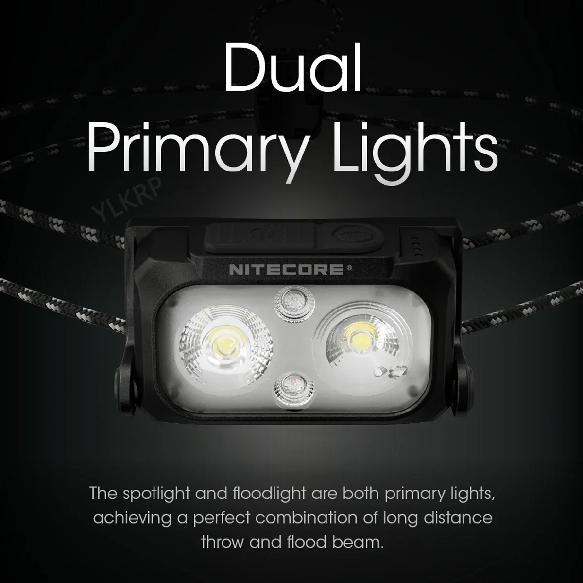NITECORE NU25 UL 400 lumen Headlights 64 meters illumination distance