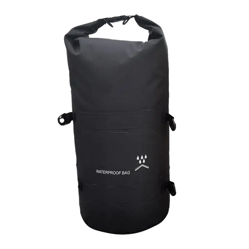 

Motorcycle Luggage Bag Backpack Multifunctional Waterproof Tail Bag Portable Duffle Bag for Motorcycle Riding Hiking Camping