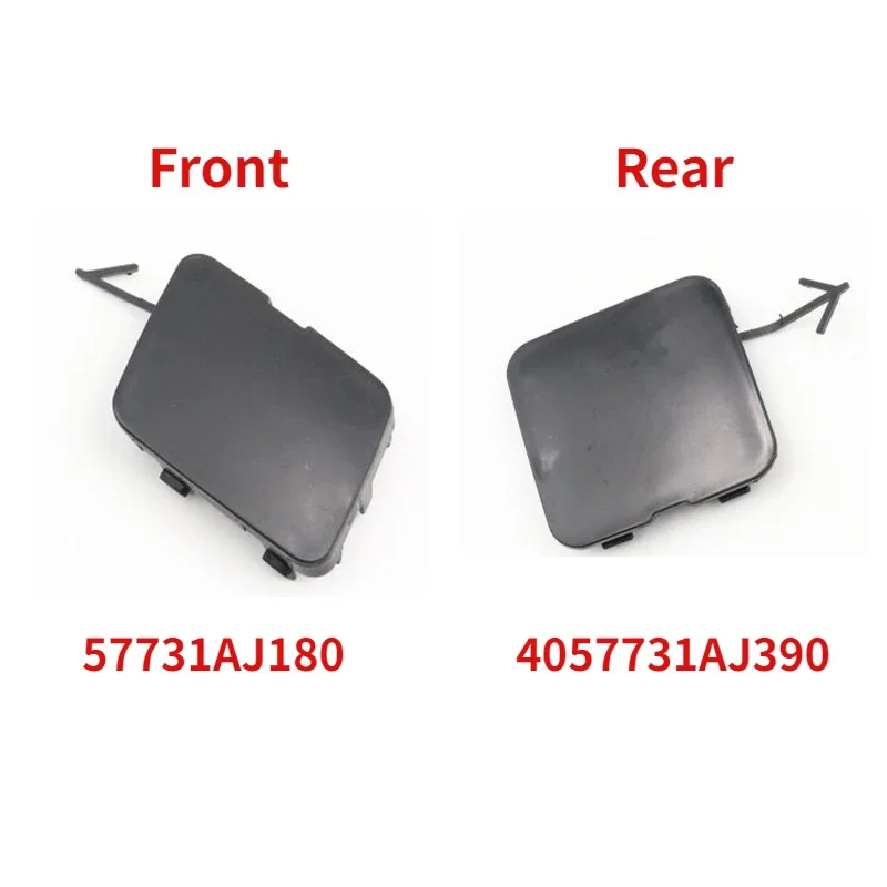 Car Front Bumper Towing Hook Eye Cover Trailer Cap For Subaru Outback 2010-2012