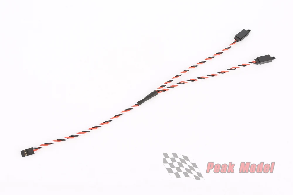 10 Teile/los 60 Kerne Heavy Duty Servo Verlängerung Draht Twisted Draht mit Neue Anti-losserung Schnalle FUTABA/JR Stecker – Detail 14