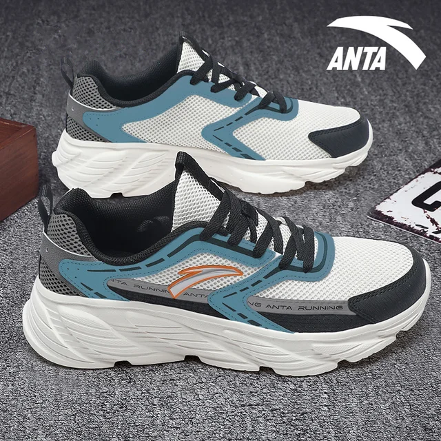 Anta Sports Shoes Men's Stinger Running Shoes 2022 Autumn New Mesh  Breathable Lightweight Soft Sole Shock Absorbing Casual Shoes - Casual  Sneakers - AliExpress