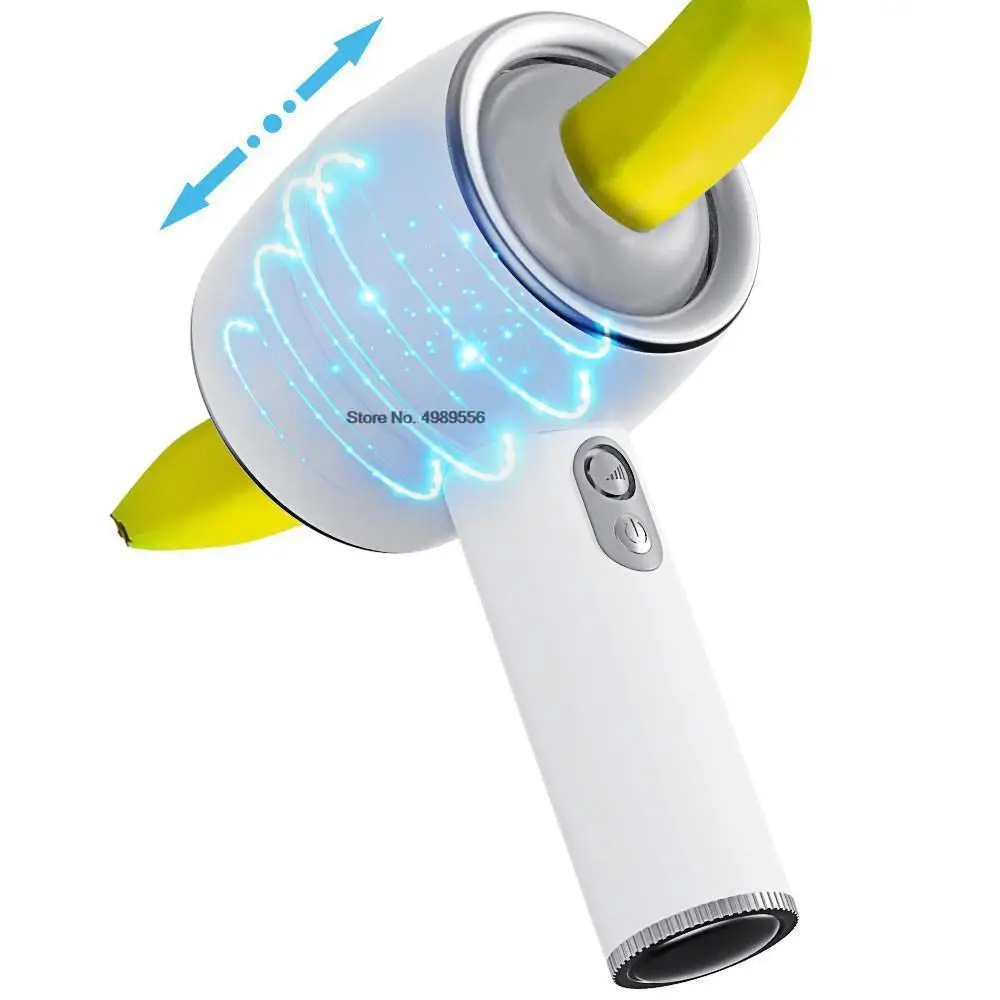Telescopische masturbator met druksensor voor mannen seksspeeltje_voghion.com