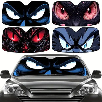 150*70CM Car Sunshade Front Window Cool sharp eyes Protection Shield Car Sun Visor Heat Protector Car Interior Accessories 1
