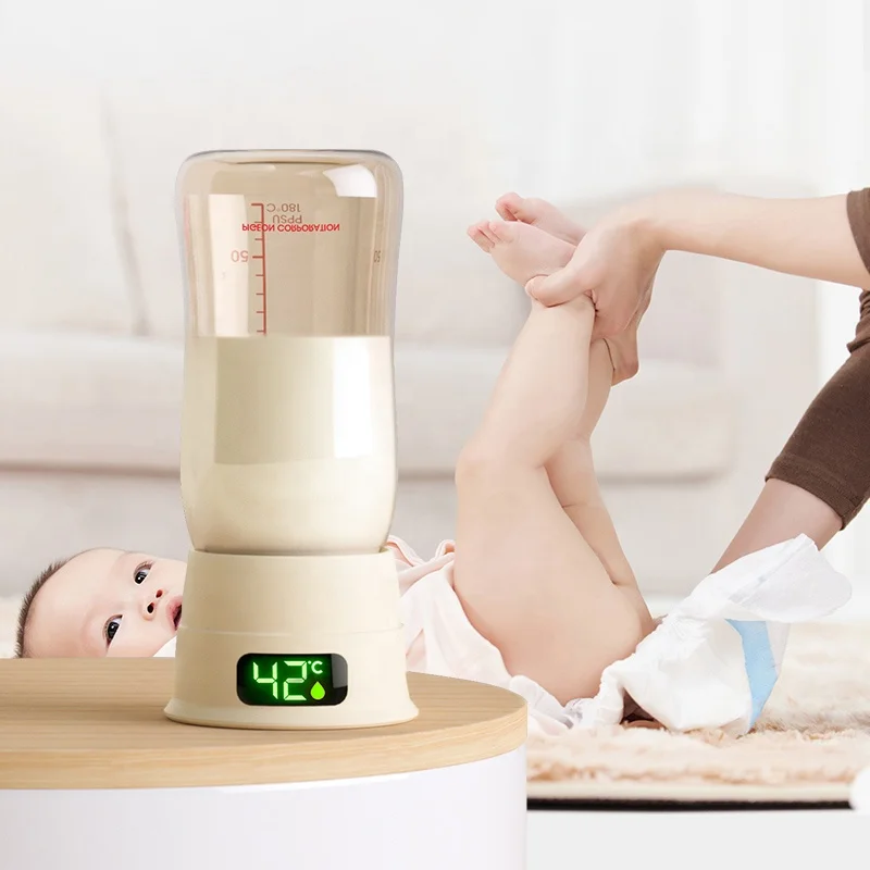 Baby Formula Dispensers Mixers Babies Milk Powder Shaker Hands Free Electric Mixed Milk Powder Blender for Infant