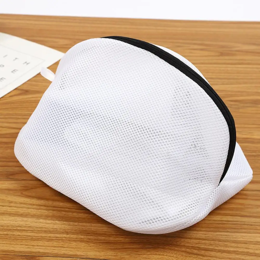 1Pcs Mesh Laundry Bag For Trainers/Shoes Boot With Zips For Washing Machines Hot Travel Clothes Storage Box Organizer Bags 5