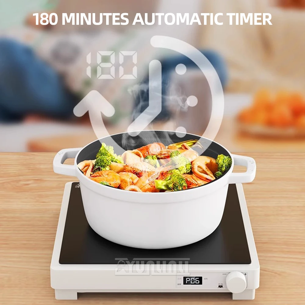 2000W Electric Ceramic Stove Portable Infrare Heating Furnace Multifunction Tea Boiling Stove 4
