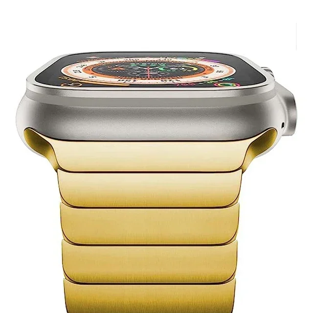Sleek Titanium Color Stainless Steel Bracelet