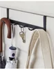 Hooks Over The Door Home Organizer Rack Clothes Coat Hat Towel Hanger Bathroom Accessories Holder Door Hang Creative Coat Hanger 3