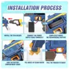 Free Shipping Electric Water Gun Powerful Water Blasters Squirt Guns Large-capacity Water Tank Summer Swimming Pool Outdoor Toy 5