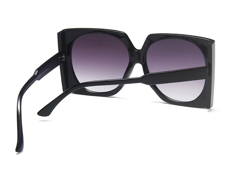 Oversized Square Sunglasses For Women Vintage Style Gradient Shades_voghion.com
