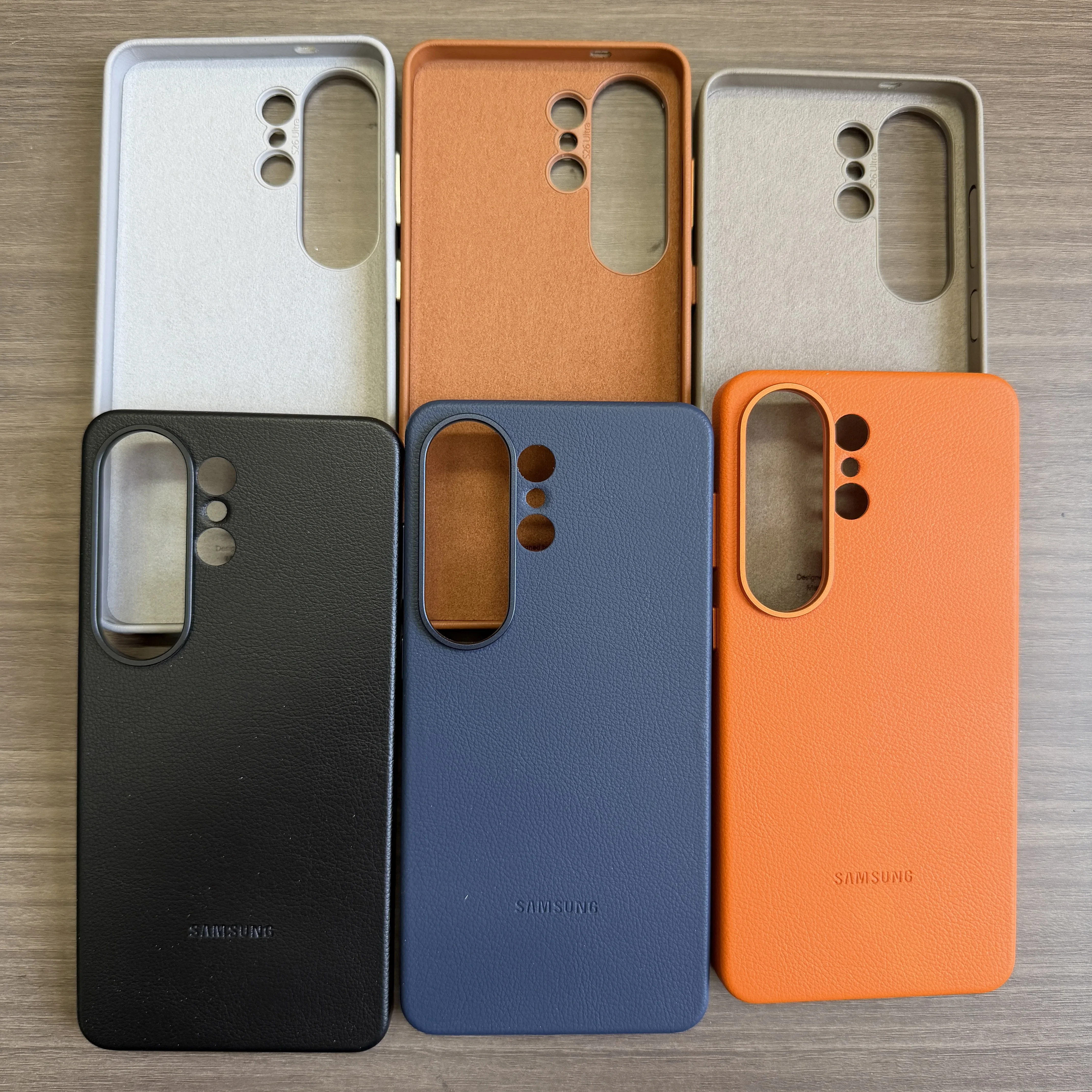 Elegant Leather Phone Case - Genuine Shockproof Protective Back Shell