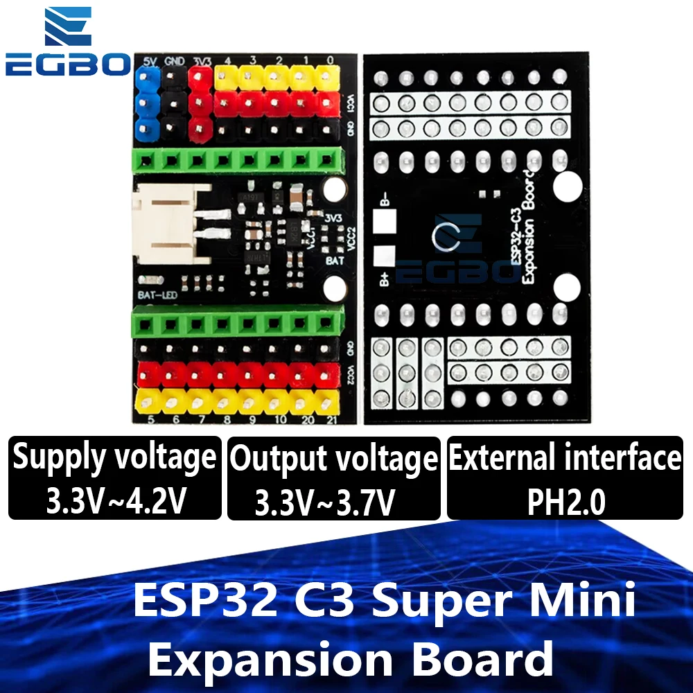 1~10PCS ESP32 C3 SuperMini Expansion Board IO Port Extraction Control ...