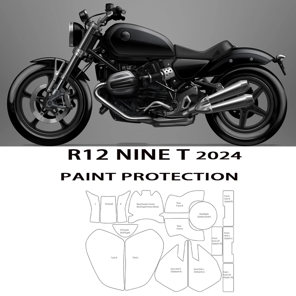 For-BMW-R12-Nine-T-PPF-Fits-R12-NINE-T-Motorcycle-Fairing-Protection ...