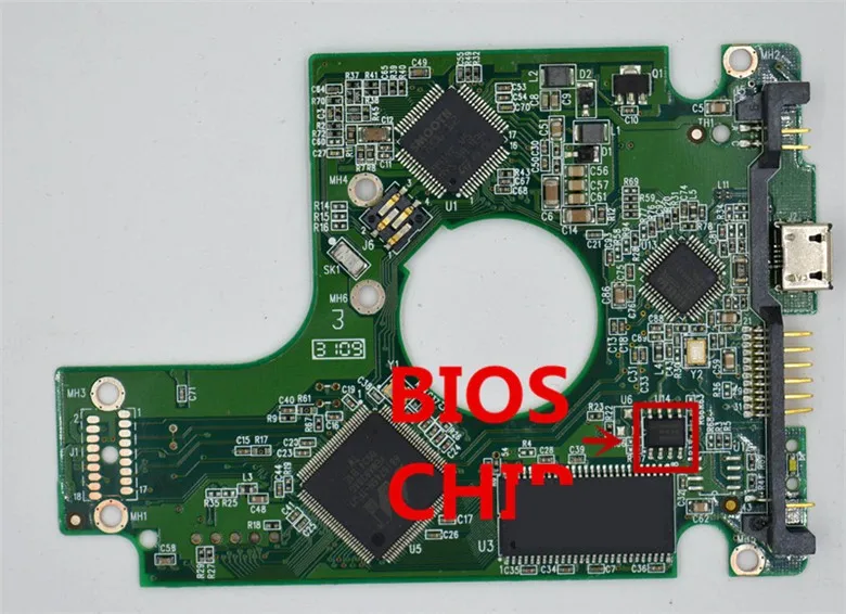 HDD PCB   2060-701650-000 REV P1, WD 2.5 USB 3.0 ϵ ̺    2061-701650-000