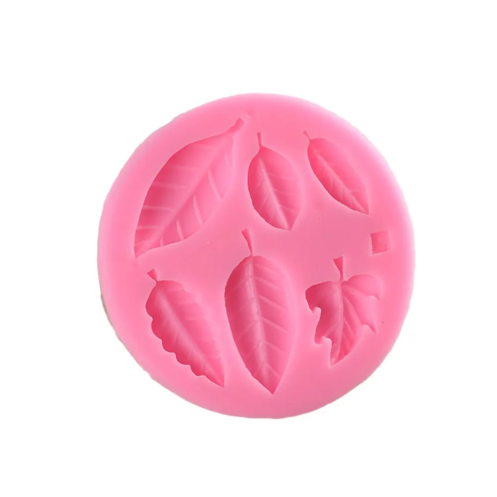 

Silicone Molds For Cake Decoration Tools DIY Chocolate Various Leaf Maple Leaf Resin Molds For Fondant Kitchen Baking Supplies