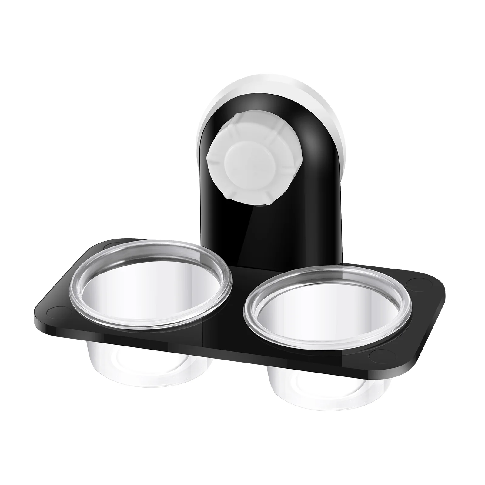 

Reptile Bowl with Suction Cup- Reptile and Water Double Cup Container Worm Dish for Gecko Lizard Bearded