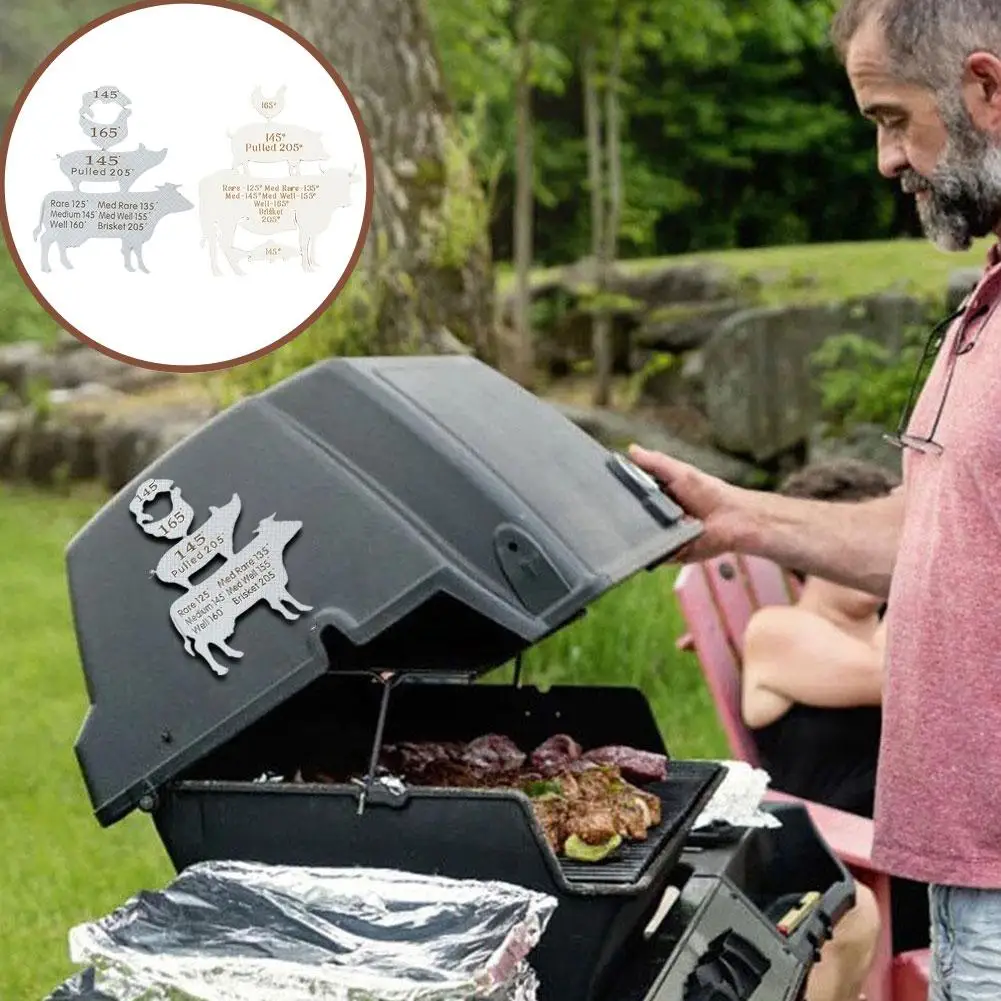 

Meat Smoking Guide Magnet Meat Cooking Temperature Rare Brisket Well Doneness Chart With Medium Magnet Guide Magnetic Meat N9F5