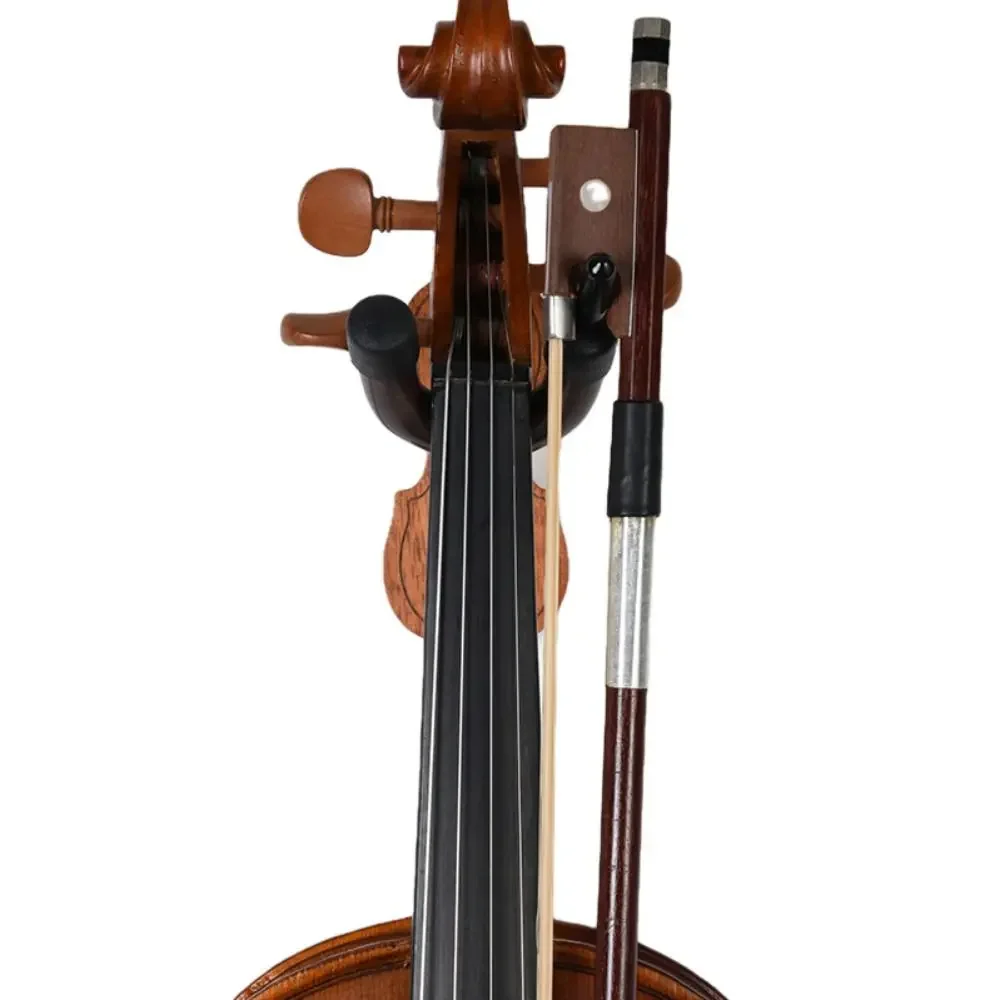 Wall Mounted Violin Fiddle Viola Hanger Hook Durable Wood Base Violin Hanger Home Studio Wall violin stand