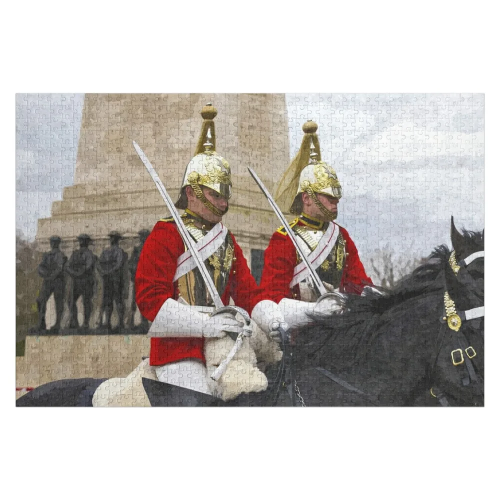 

Household Cavalry Changing Of The Guard Art Jigsaw Puzzle Baby Toy For Children Customizeds For Kids Puzzle