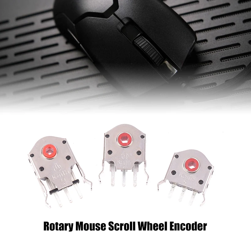 

1Pc 5/7/8/9/10/11mm Rotary Mouse Scroll Wheel Encoder 1.75 Mm Hole For PC Mouse Alps Encoder 800,000 Life Cycles