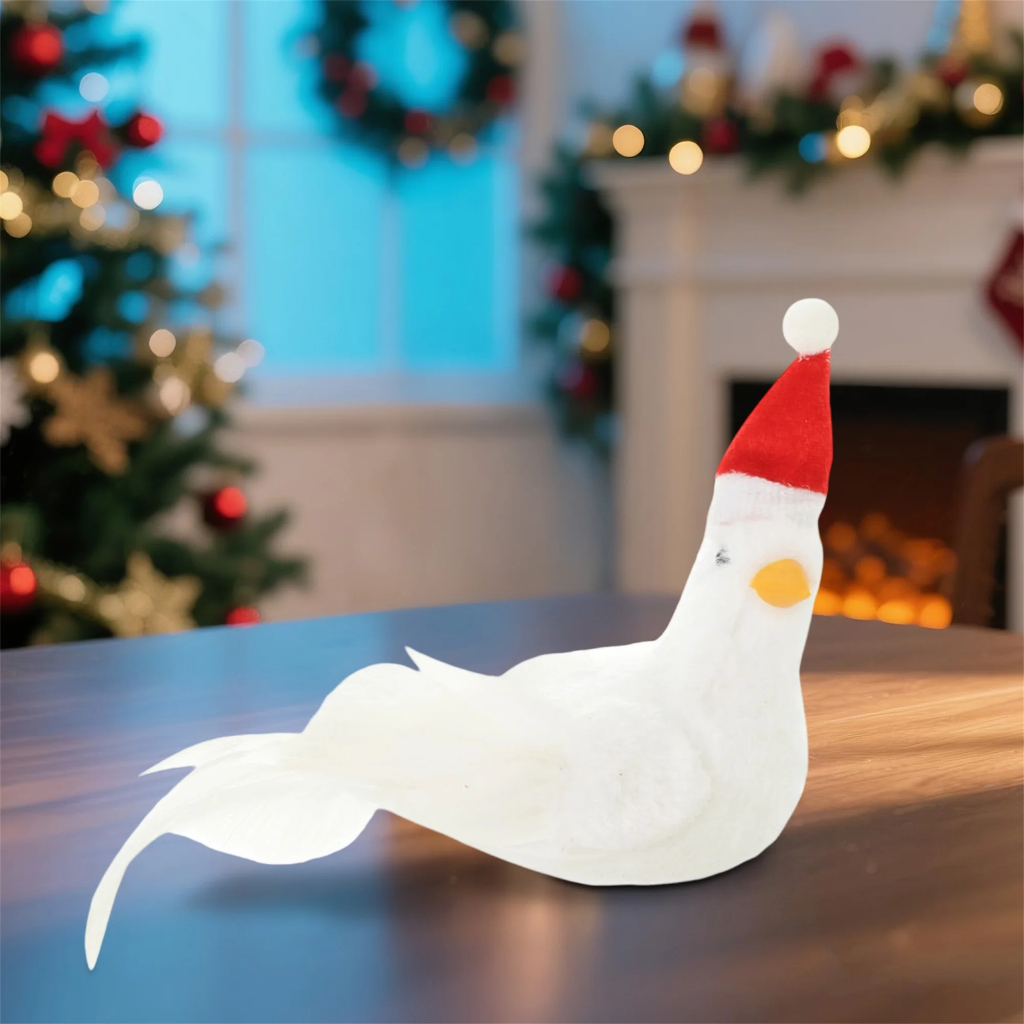 White Snowflake Christmas Tree Topper Star Ornament Festive Holiday Decoration for Home Winter Decor Peaceful Design