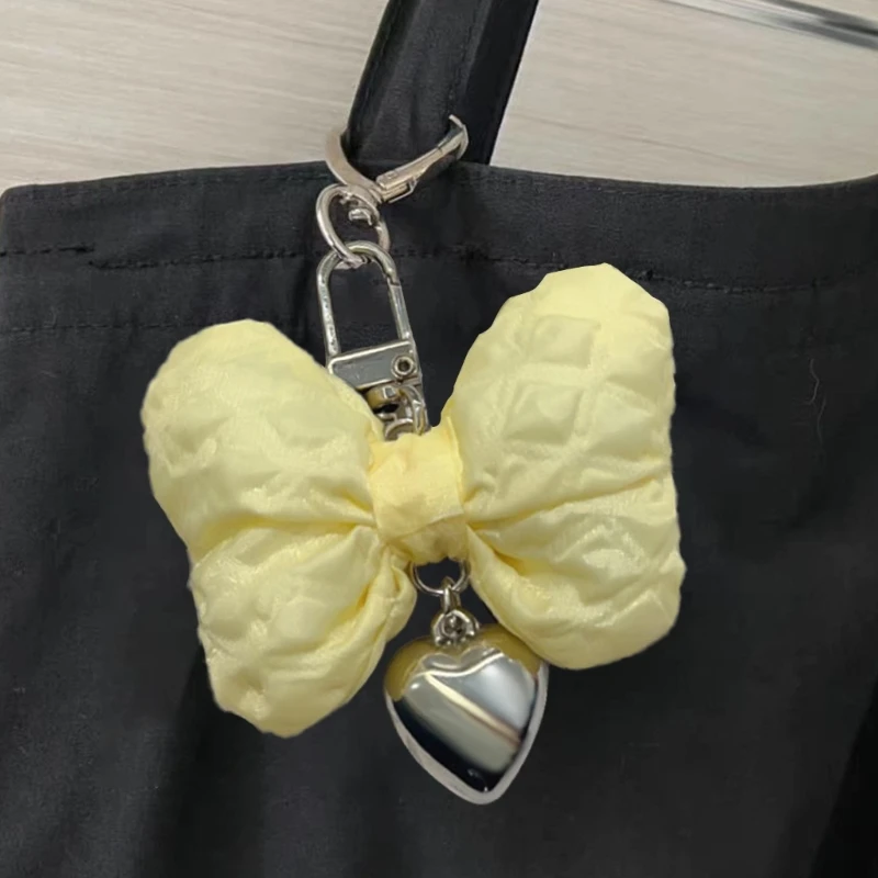 Fashionable Keychain with Butterfly Pendant Phone Charm Keyring Bag Accessory K3ND