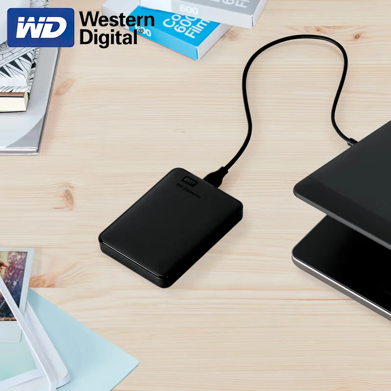 Western Digital WD Elements 2.5 &޴ 1 ׶Ʈ 2 ׶Ʈ 4 ׶Ʈ 5 ׶Ʈ USB3.0 ܺ ϵ ̺ Disco Duro Externo Disque ϵ 