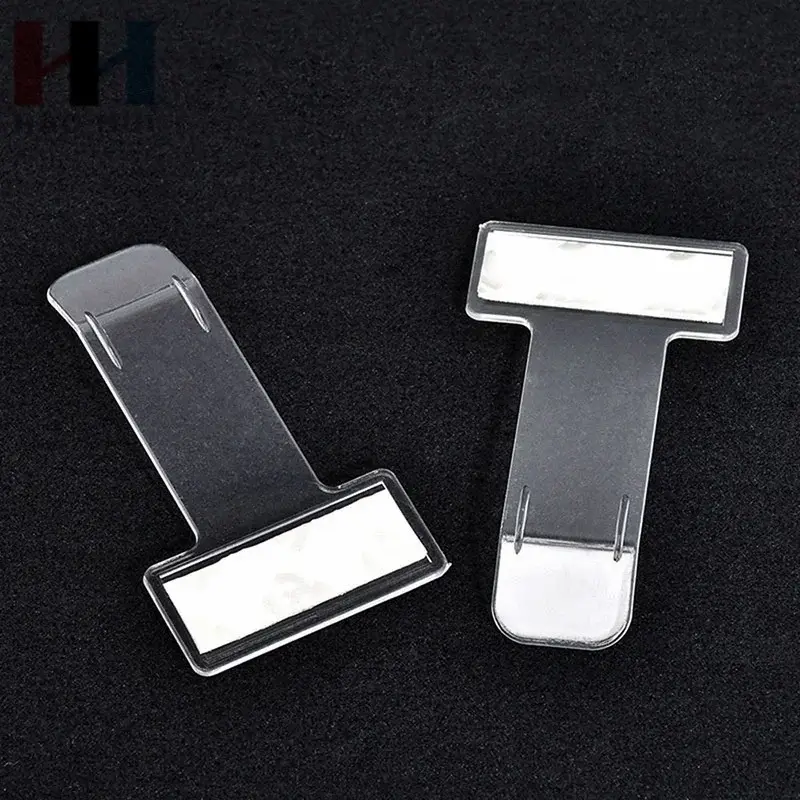 Car Styling Parking Ticket Holder Fastener Card Holder Invoice Receipt Mounting Fastener Plastic Organizer Windshield Sticker - Image 5