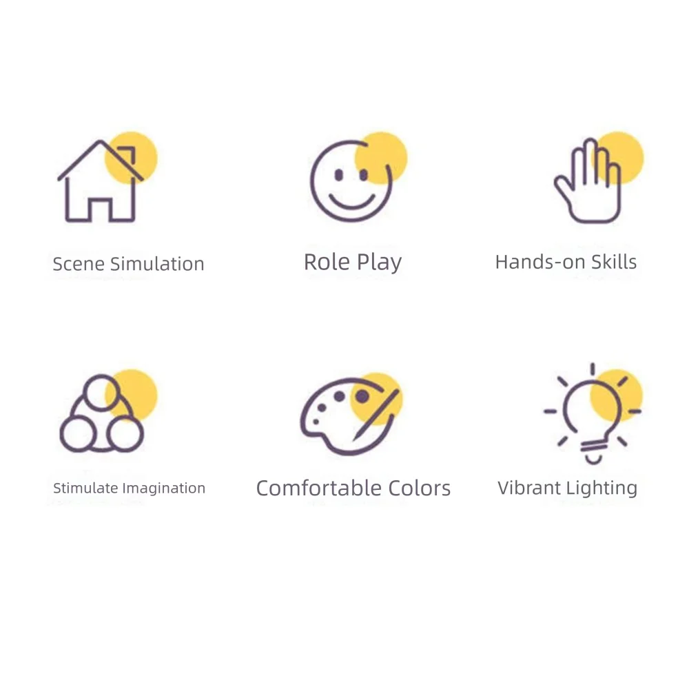 Creative Simulation Play House Toys Expandable Interactive Miniature Villa Model Toy 3D Cosplay Simulated Princess Castle Toy