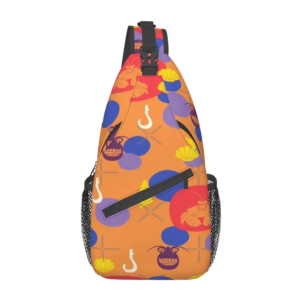 

Shiny! Day Chest Bag Personalized With Zipper Mesh Bag For Office Nice gift Customizable