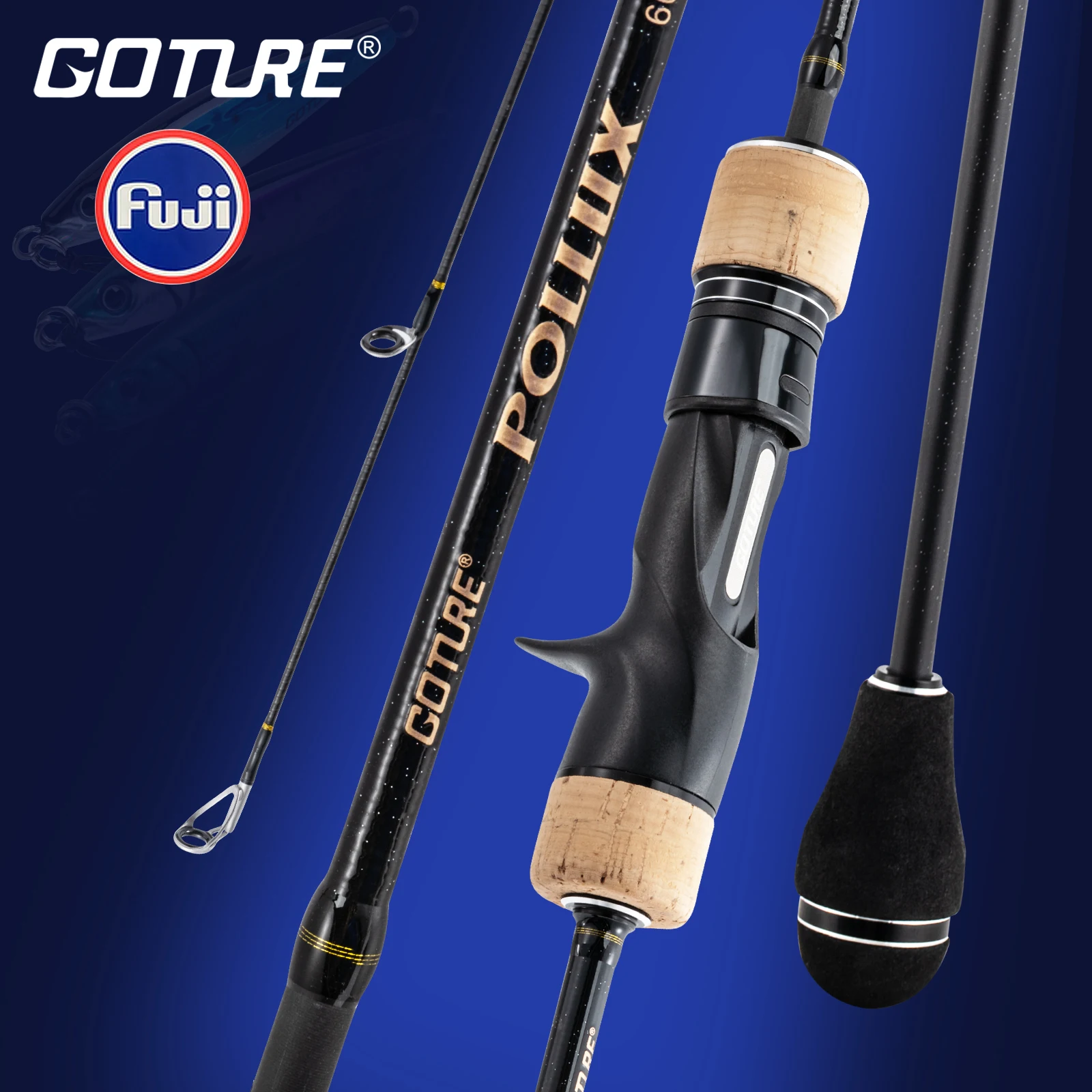 Goture Pollux Japan Quality Fuji Guides Slow Jigging Fishing Rod