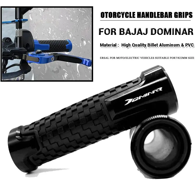 

Pairs 7/8'' 22mm Motorcycle Handlebar Handle Bar Grips For Bajaj Dominar 400 Dominar400 Accessories