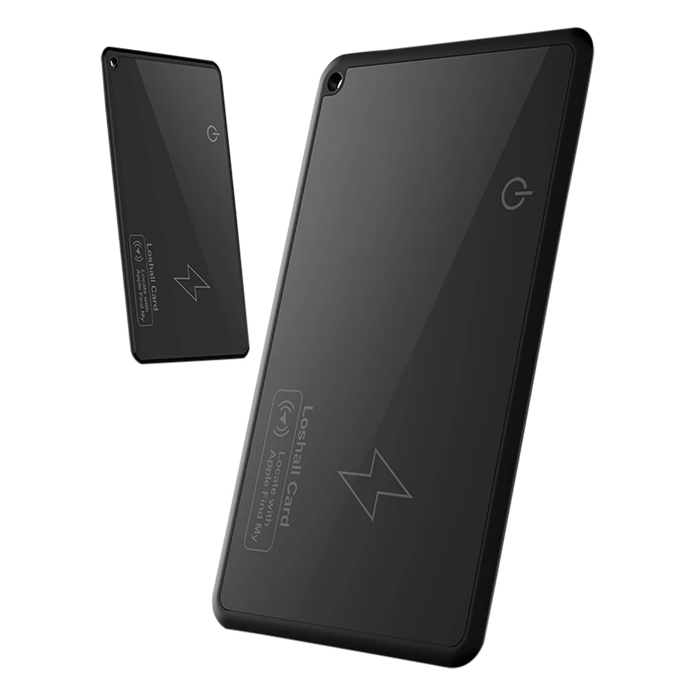 Wireless Charging Air Wallet Card Ultra Thin Tracker for Iphone IOS Find My APP With MFi Certification Keys Suitcase Bag Locator