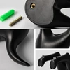 4Pcs Nordic Plastic Dog Tail Hooks with Screws Adhesive Tape Wall Mounted Key Hanger Hat Coat Decoration wholesales 3